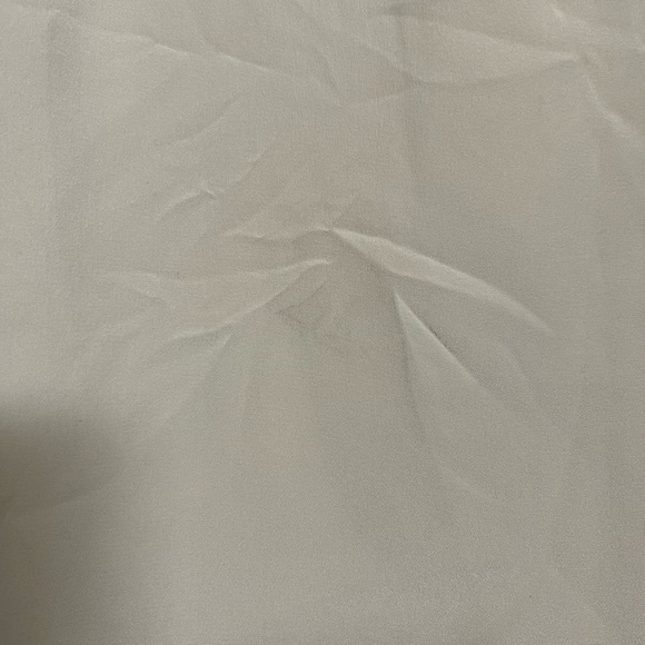 Cream Kate Spade Sleeveless Silk Blouse with Ruffle Collar GUC - Picture 8 of 11